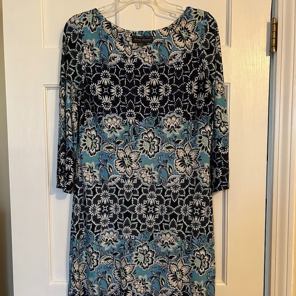 Black & Green floral women’s dress size 10